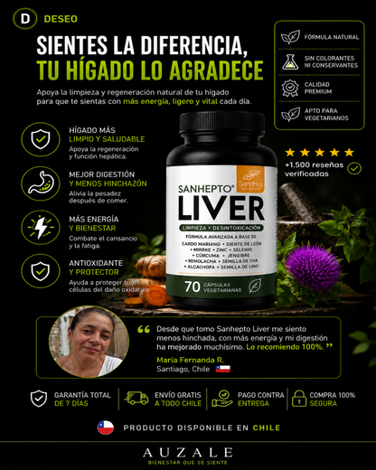 Liver Fórmula Premium con 11 Ingredientes Naturales
