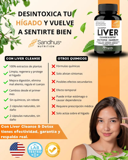 Liver Fórmula Premium con 11 Ingredientes Naturales